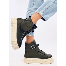 Zapatillas altas verdes 3