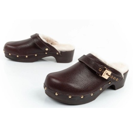 Zuecos Scholl Icónicos F298121011 marrón 7