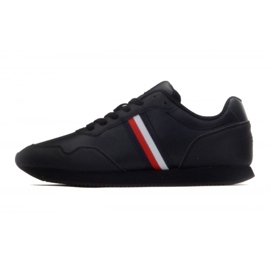Tommy Hilfiger Core Lo Runner Pu M Zapatos FM0FM048340GQ negro 4