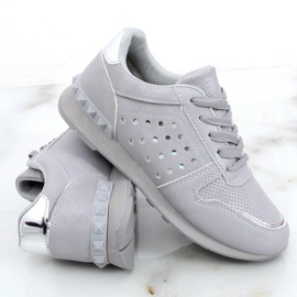 Zapatillas de deporte zapatillas de zapatillas gris 2
