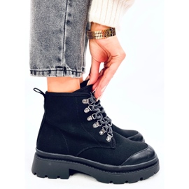 Zapatillas trekking negras negro 4