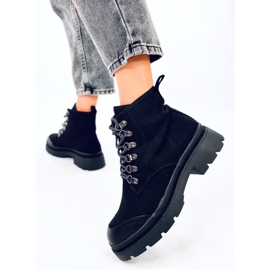 Zapatillas trekking negras negro 3