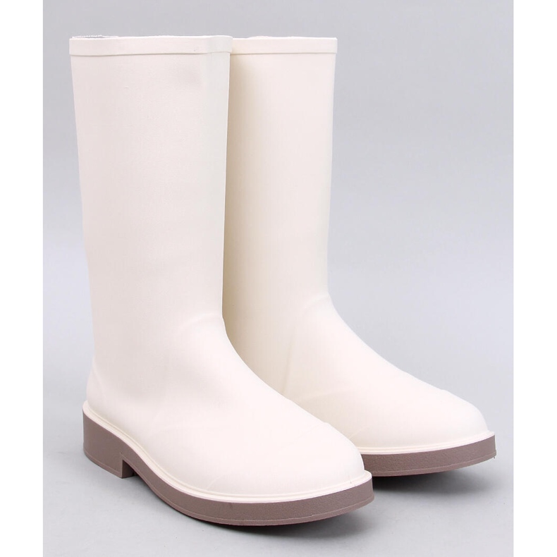 Botas mate beige para mujeres 1