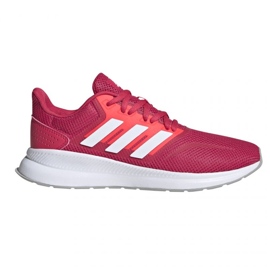 Zapatillas de running adidas Runfalcon W FW5145 rosado 1