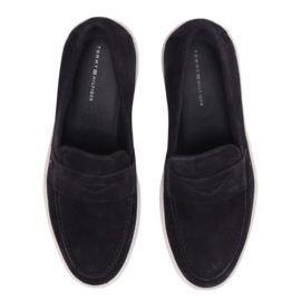 Tommy Hilfiger Zapatos mocasines de ante ligeros Trendy FM0FM03963 azul 11