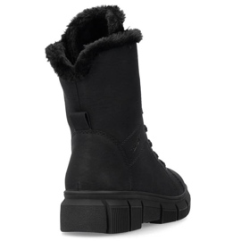 Botas Rieker RKR743 con pelo negro 6