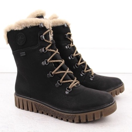 Botas de membrana negra Rieker RKR745 negro 2