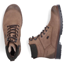 Rieker RKR746 zapatos aislados con membrana beige 10