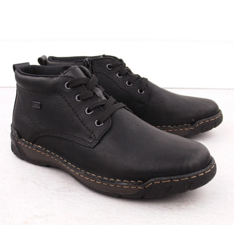 Cuero aislado para hombres RIEKER RKR748 negro 1