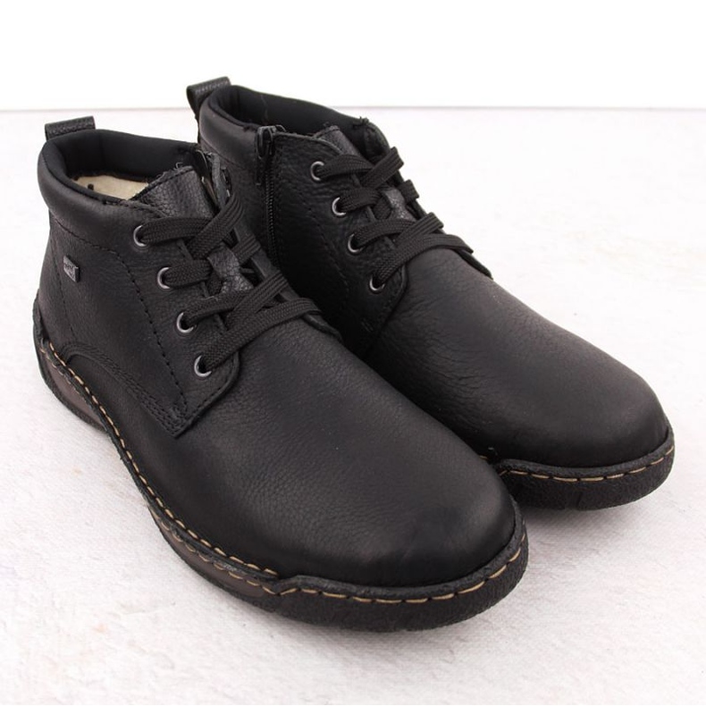 Cuero aislado para hombres RIEKER RKR748 negro 2