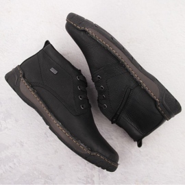 Cuero aislado para hombres RIEKER RKR748 negro 4