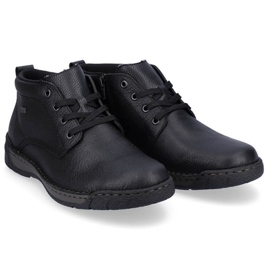 Cuero aislado para hombres RIEKER RKR748 negro 8