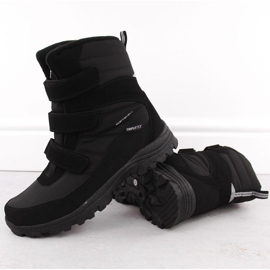 American Club Botas de nieve del club estadounidense con membrana negra negro 2