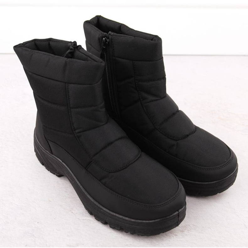 News Noticias de botas de nieve aisladas 4997 Negro 2