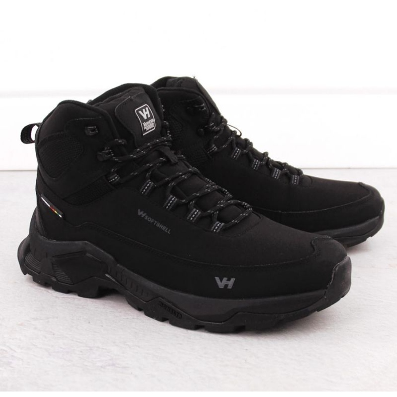 Zapatos de trekking de vanhorn 99302 negro 1