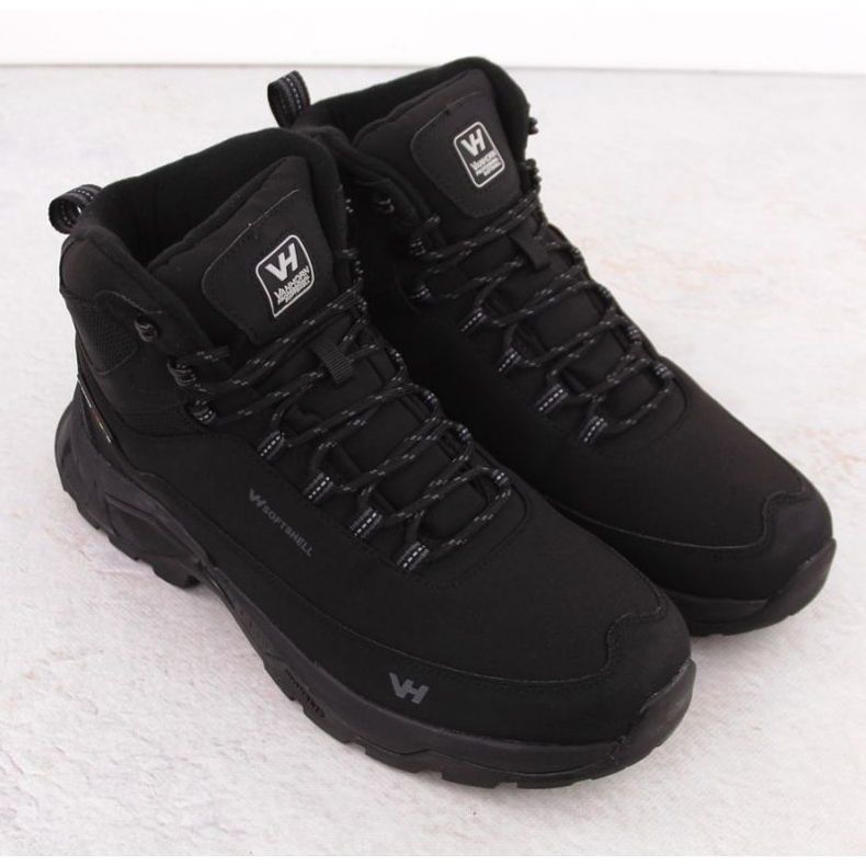 Zapatos de trekking de vanhorn 99302 negro 2