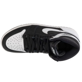 Nike Air Jordan 1 Mid Retro DZ5485-010 zapatos en blanco y negro 2