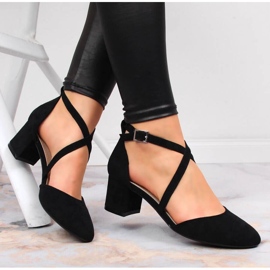 Sandalias con tiras Sergio Leone W SK365A negro 3