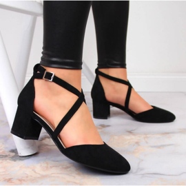 Sandalias con tiras Sergio Leone W SK365A negro 4