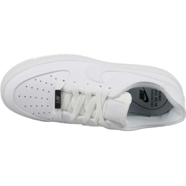 Zapatillas Nike Air Force 1 Sage Low AR5339-100 blancas de piel blanco 2