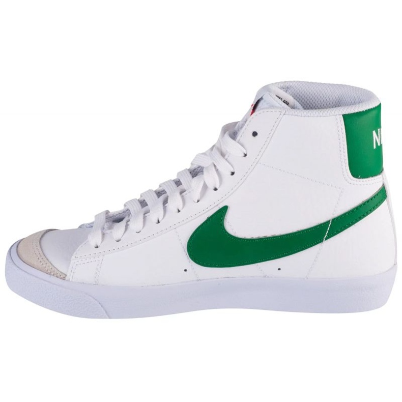 Nike Blazer Mid 77 GS DA4086-115 White and Green blanco 1