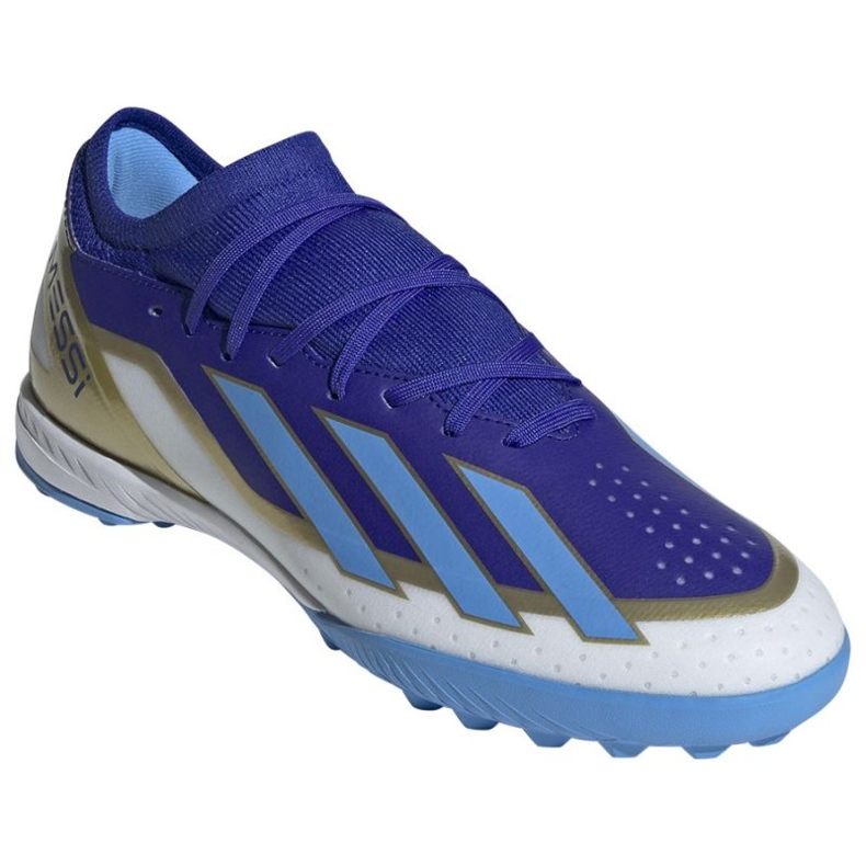 Zapatos Adidas X Crazyfast League Messi Tf ID0718 azul 2
