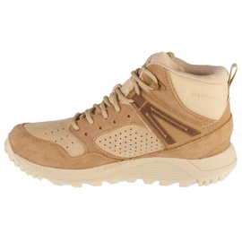 Zapatos Merrell Wildwood Mid Leather Wp J038298 beige 1