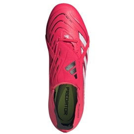 Zapatillas Adidas Predator League Ft FG/MG ID1319 rojo 2