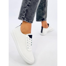 Zapatillas de zapatillas blancas ecológicas para mujeres blanco 4