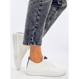 Zapatillas de zapatillas blancas ecológicas para mujeres blanco 3