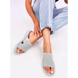 FURSA FIELA FLIP -FLOPS Soft Grey gris 5