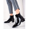 Elegantes botines Chelsea de Sergio Leone negro 3