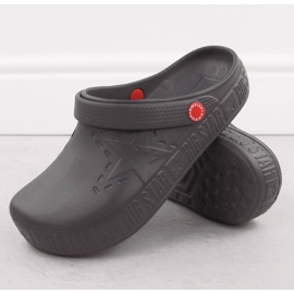 Chanclas de hombre grises Big Star II175007 3