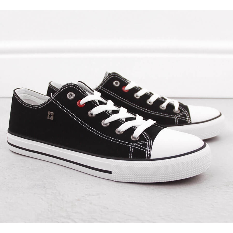 Deportivas hombre textil negras Big Star NN174300 negro 1