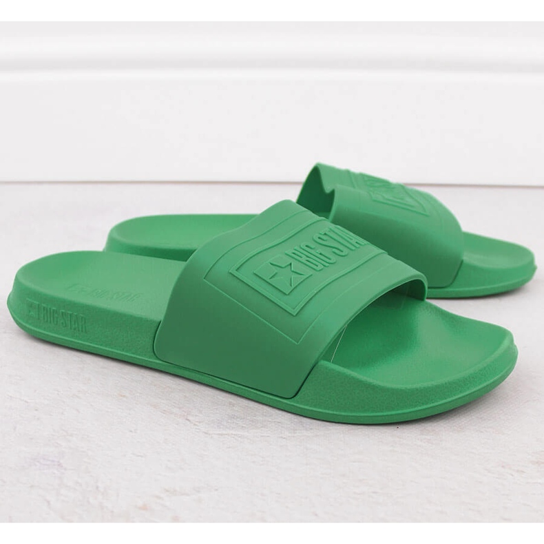 Chanclas de playa piscina hombre verde Big Star NN174650 1 Chanclas de playa piscina hombre verde Big Star NN174650 1