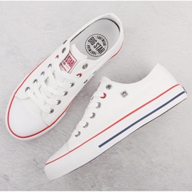 Zapatillas bajas de tela blancas Big Star NN274274 blanco 2