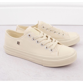 Deportivas mujer textil beige Big Star NN274286 3