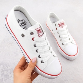 Deportivas bajas de textil blancas Big Star NN274656 blanco 2