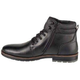Rieker Booties F4544-00 zapatos negros con una membrana 1