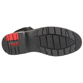 Rieker Booties 10503-00 zapatos negros 3