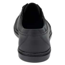 Zapatos casual hombre piel 2131 POLBUT negro 8