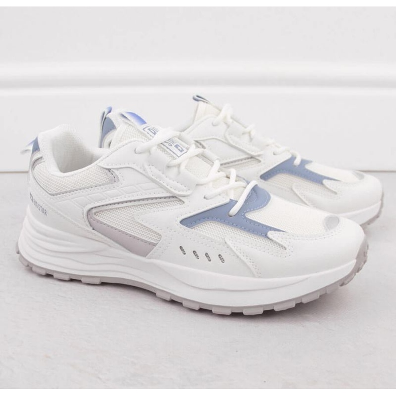 Big Star Zapatos deportivos femeninos grandes estrellas nn274a094 blanco 2