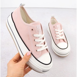 Big Star Zapatillas de deporte en rosa gran estrella nn274207 rosa rosado 1