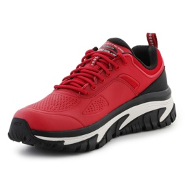 Zapatillas Skechers Arch Fit Road Walker Recon 37333-RDBK rojo 3