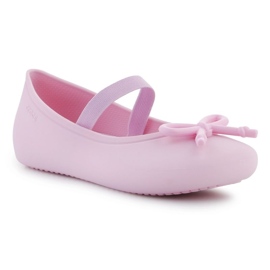 Sandalias Crocs Brooklyn Bow Flat K Jr 210136-6GD rosa 2
