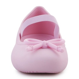 Sandalias Crocs Brooklyn Bow Flat K Jr 210136-6GD rosado 5