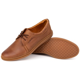 Zapatos casual hombre piel 2131 POLBUT camel marrón 4