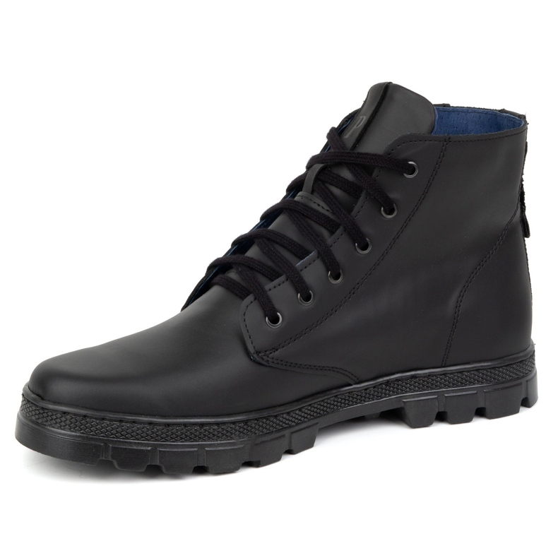 Botines hombre piel POLBUT 2130 negro 1
