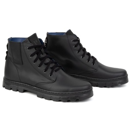 Botines hombre piel POLBUT 2130 negro 3