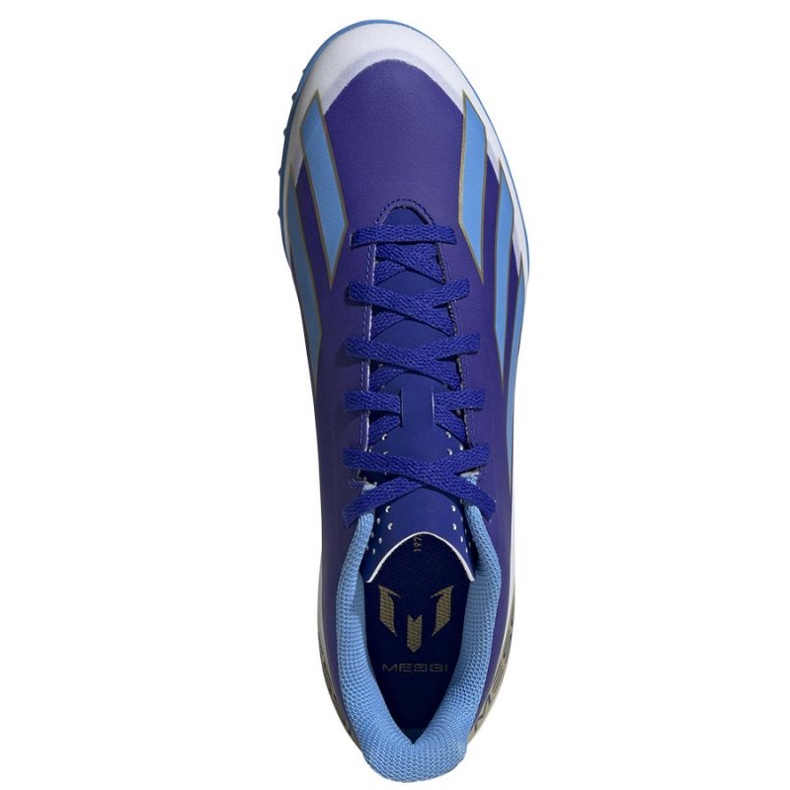 Zapatos Adidas X Crazyfast Club Messi Tf ID0726 azul 2